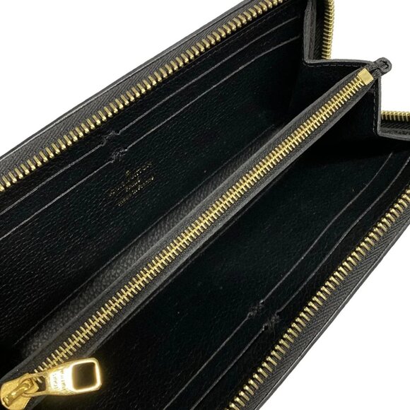 Auth LOUIS VUITTON Portefeuille Clmence M82338 black/beige - RFID : confirmed - Picture 3 of 10